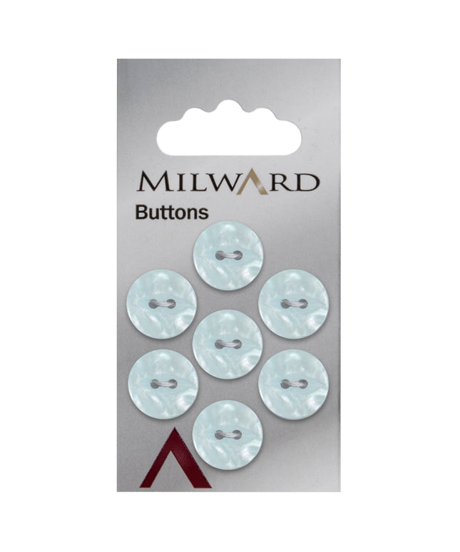 Buttons: Carded: 14mm: Pack of 7: Code B