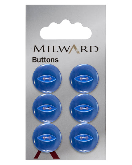 Buttons: Carded: 16mm: Pack of 6: Code A