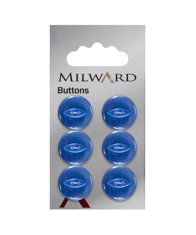 Buttons: Carded: 16mm: Pack of 6: Code A