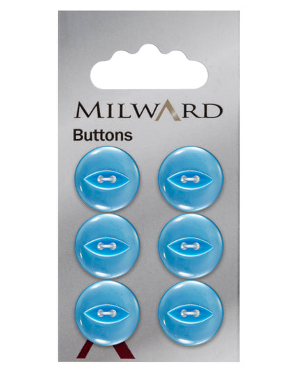 Buttons: Carded: 16mm: Pack of 6: Code A