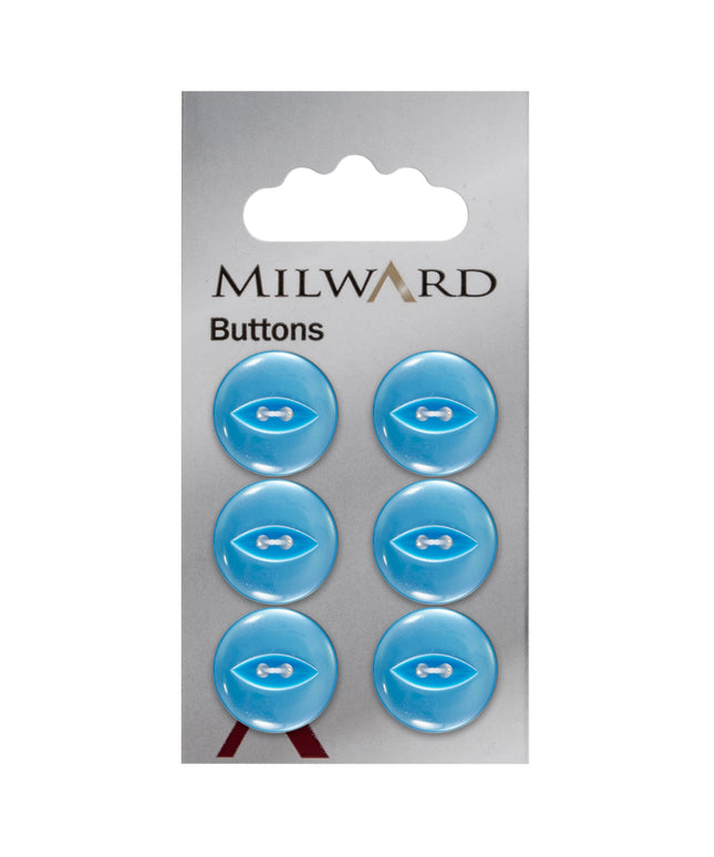 Buttons: Carded: 16mm: Pack of 6: Code A