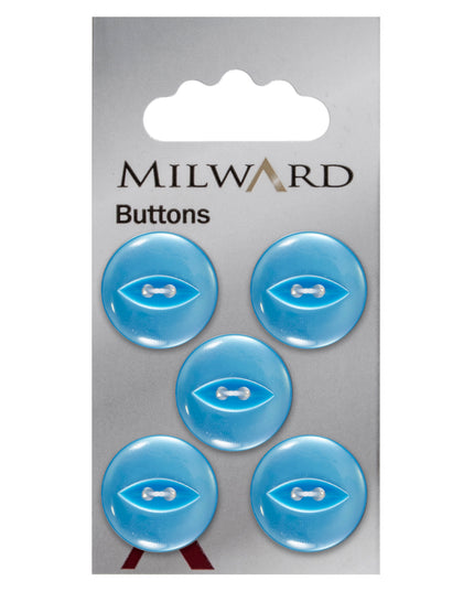 Buttons: Carded: 19mm: Pack of 5: Code A