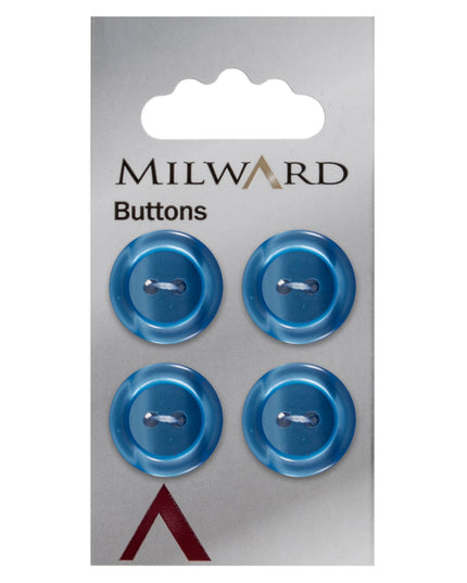 Buttons: Carded: 17mm: Pack of 4: Code B