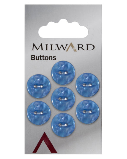 Buttons: Carded: 14mm: Pack of 7: Code B