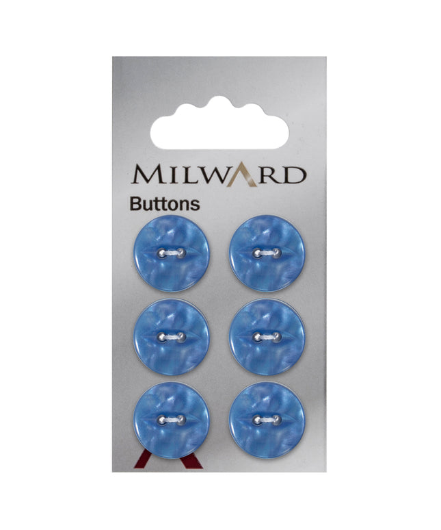 Buttons: Carded: 16mm: Pack of 6: Code B
