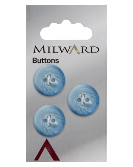 Buttons: Carded: 17mm: Pack of 3: Code A