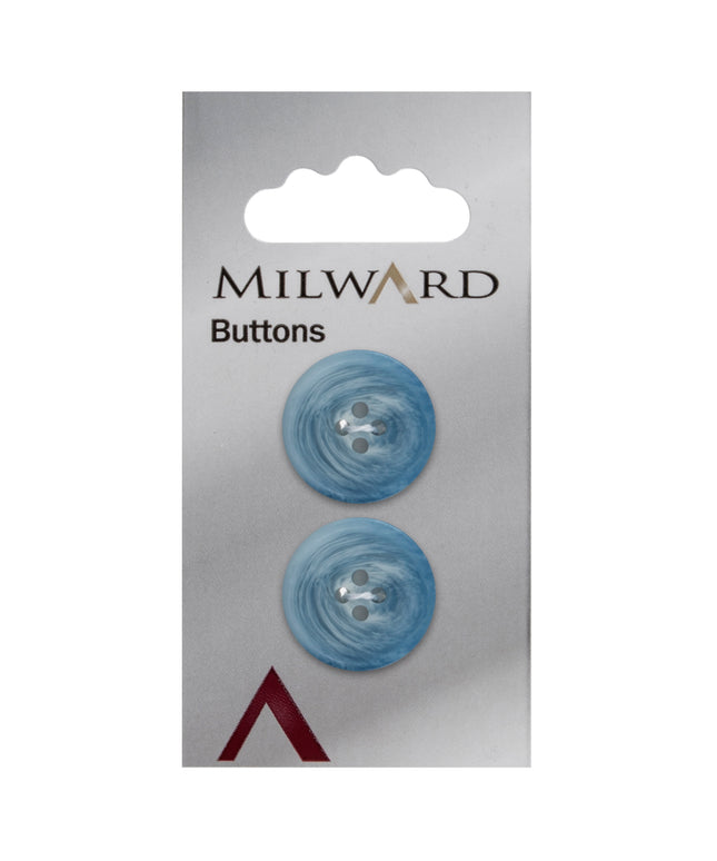 Buttons: Carded: 20mm: Pack of 2: Code A