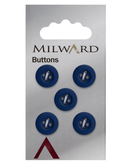 Buttons: Carded: 12mm: Pack of 5: Code B