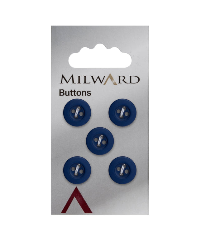 Buttons: Carded: 12mm: Pack of 5: Code B