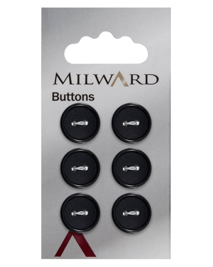 Buttons: Carded: 27mm: Pack of 2: Code M