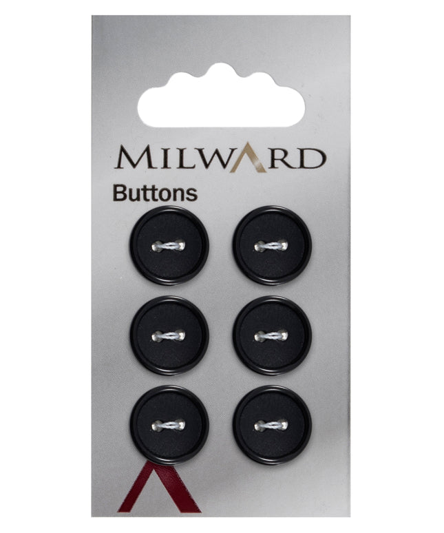 Buttons: Carded: 27mm: Pack of 2: Code M