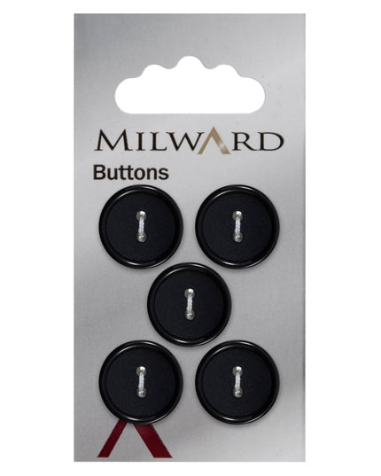 Buttons: Carded: 16mm: Pack of 5: Code B