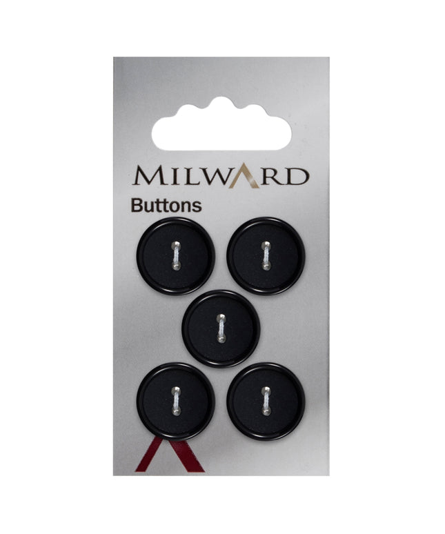 Buttons: Carded: 16mm: Pack of 5: Code B