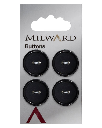 Buttons: Carded: 19mm: Pack of 4: Code B