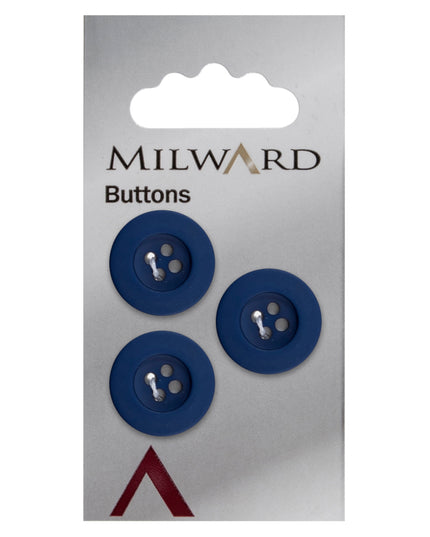 Buttons: Carded: 17mm: Pack of 3: Code B