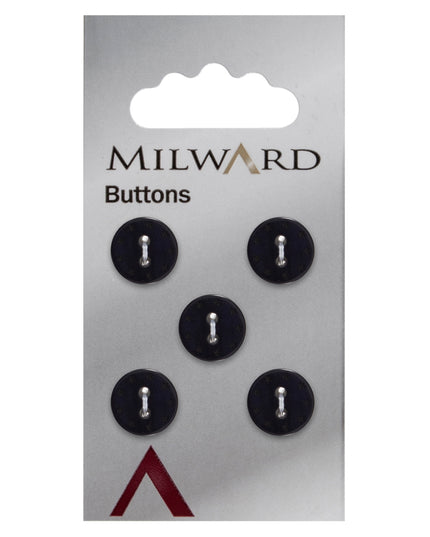 Buttons: Carded: 12mm: Pack of 5: Code G