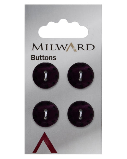 Buttons: Carded: 15mm: Pack of 4: Code G