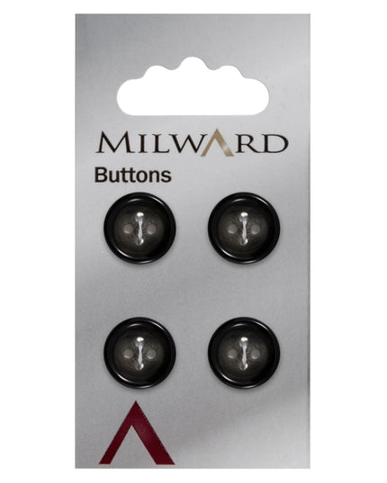 Buttons: Carded: 15mm: Pack of 4: Code C