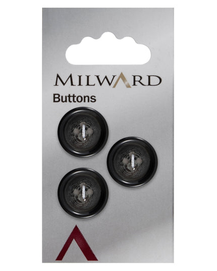 Buttons: Carded: 19mm: Pack of 3: Code C