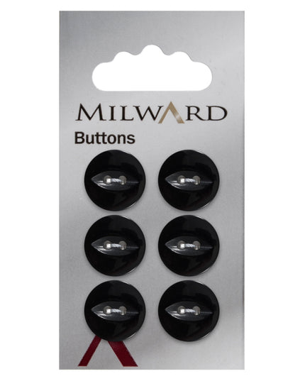 Buttons: Carded: 16mm: Pack of 6: Code A