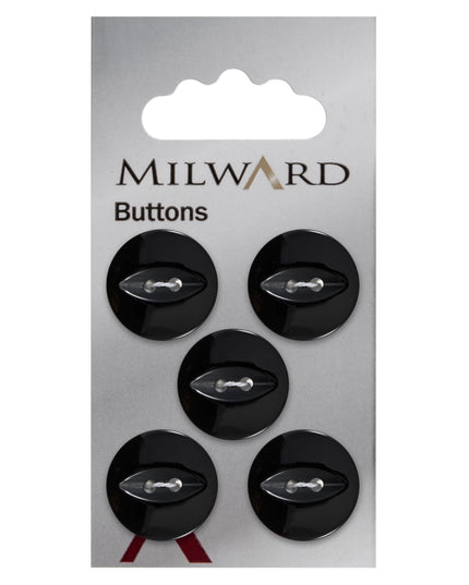 Buttons: Carded: 19mm: Pack of 5: Code A