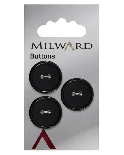 Buttons: Carded: 21mm: Pack of 3: Code B