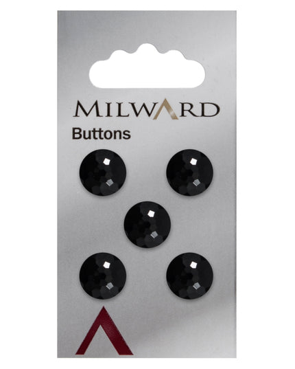 Buttons: Carded: 12mm: Pack of 5: Code B