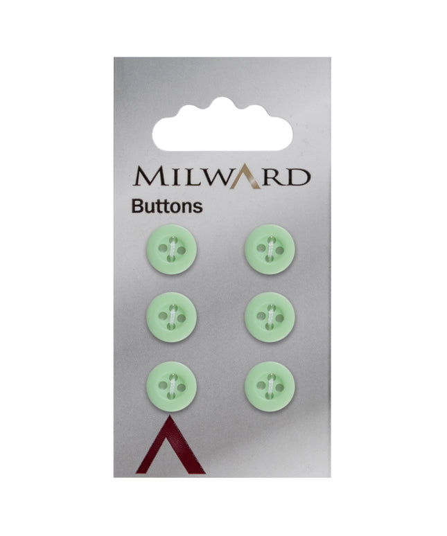 Buttons: Carded: 10mm: Pack of 6: Code B