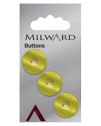 Buttons: Carded: 17mm: Pack of 3: Code C