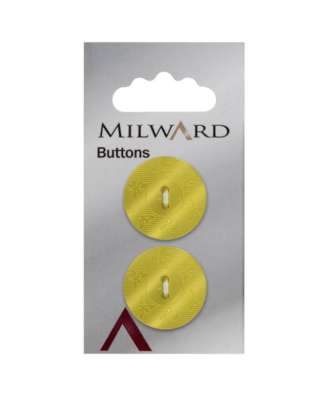 Buttons: Carded: 22mm: Pack of 2: Code C