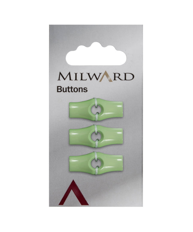 Buttons: Carded: 25mm: Pack of 3: Code D