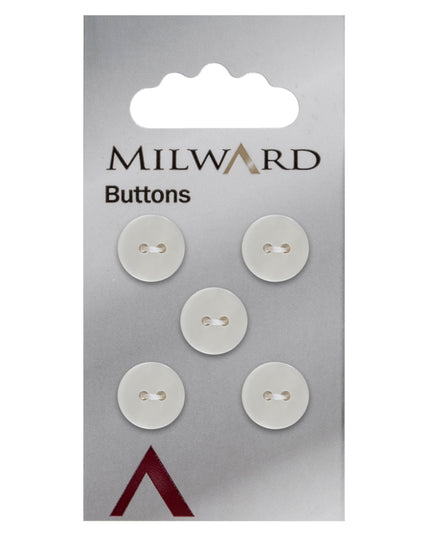 Buttons: Carded: 12mm: Pack of 5: Code D
