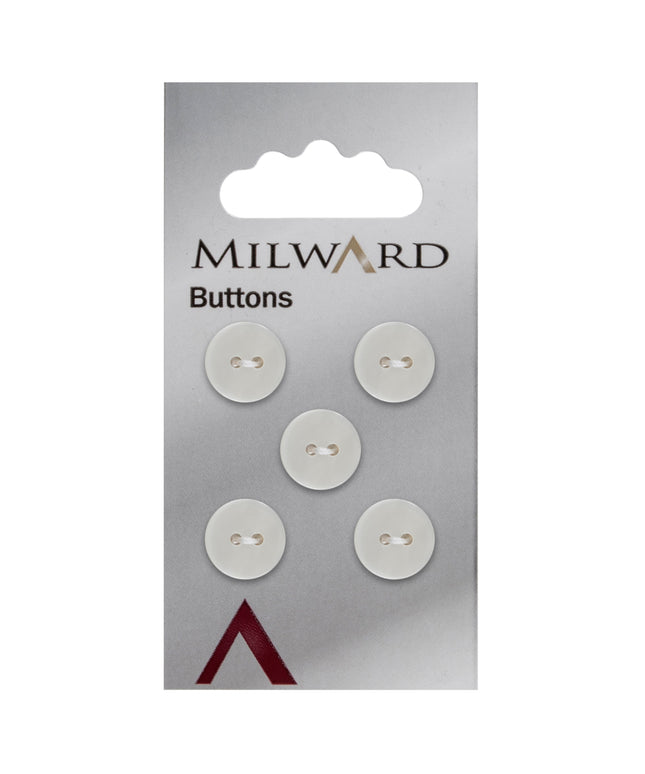 Buttons: Carded: 12mm: Pack of 5: Code D