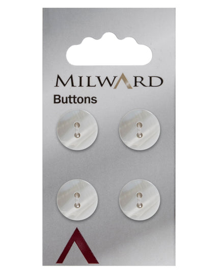 Buttons: Carded: 18mm: Pack of 4: Code D
