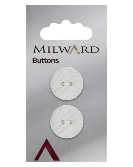 Buttons: Carded: 20mm: Pack of 2: Code D