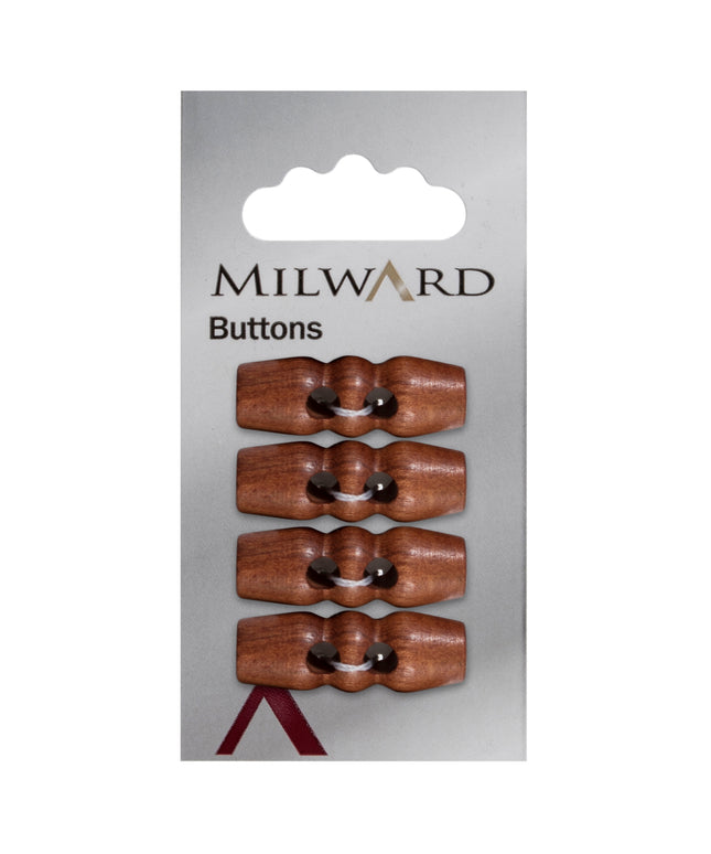 Buttons: Carded: 29mm: Pack of 4: Code D