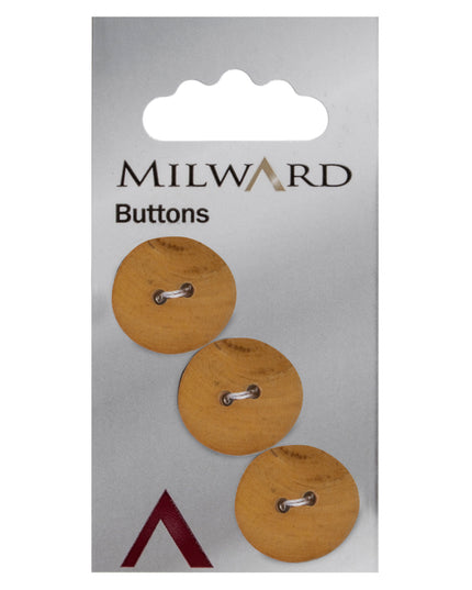 Buttons: Carded: 18mm: Pack of 3: Code E