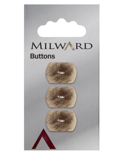 Buttons: Carded: 18mm: Pack of 3: Code D
