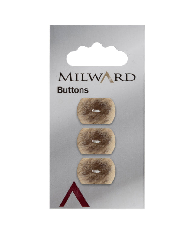 Buttons: Carded: 18mm: Pack of 3: Code D