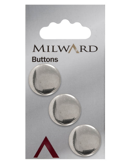 Buttons: Carded: 20mm: Pack of 3: Code F