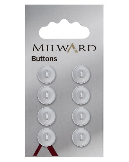Buttons: Carded: 11mm: Pack of 8: Code A
