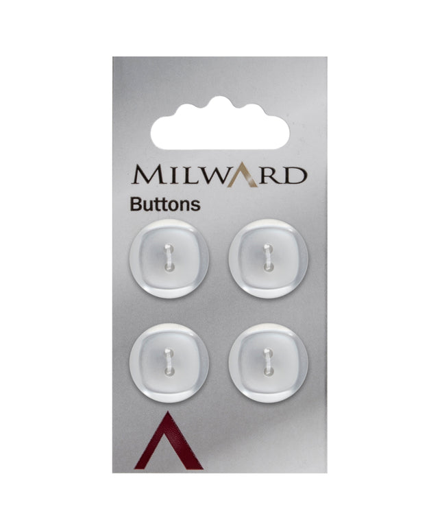 Buttons: Carded: 17mm: Pack of 4: Code B