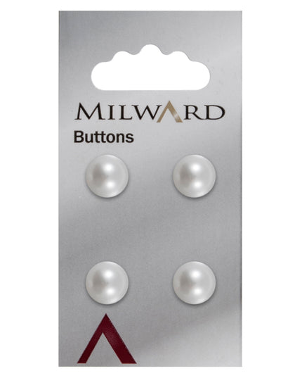 Buttons: Carded: 11mm: Pack of 4: Code B