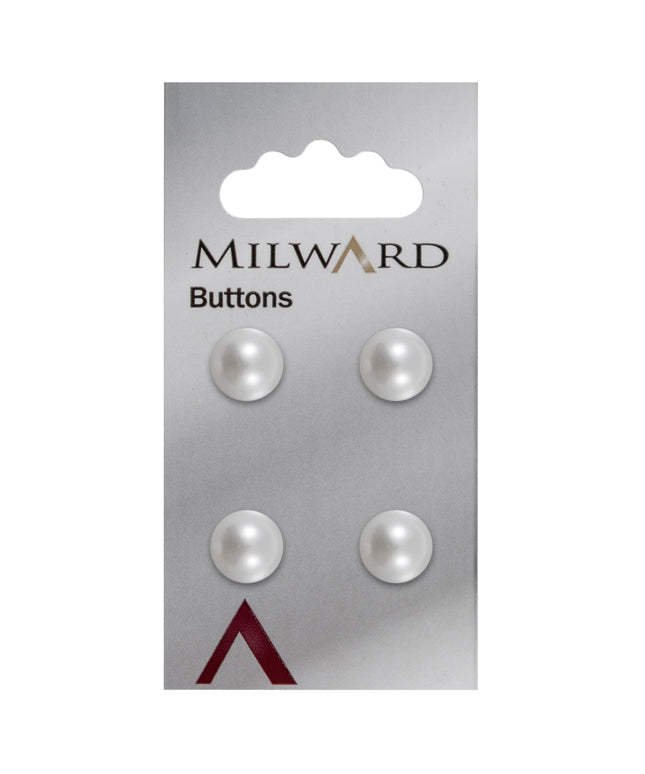 Buttons: Carded: 11mm: Pack of 4: Code B