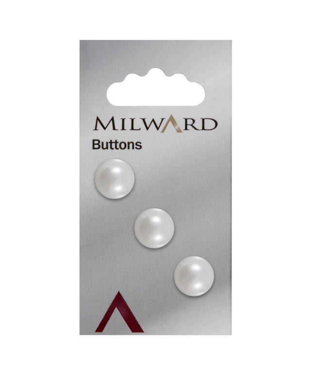 Buttons: Carded: 13mm: Pack of 3: Code B