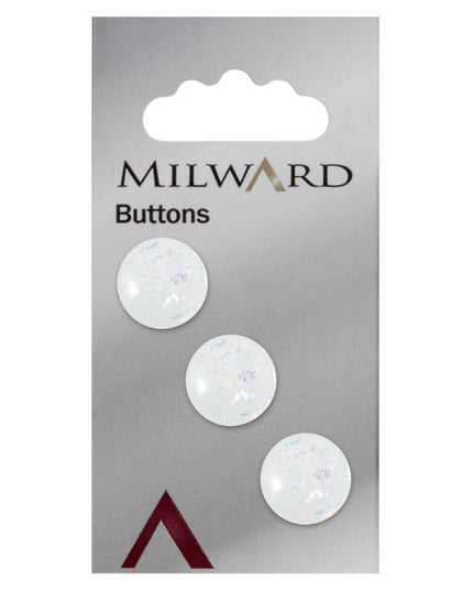 Buttons: Carded: 15mm: Pack of 3: Code E