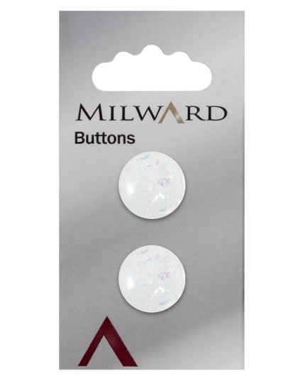 Buttons: Carded: 18mm: Pack of 2: Code E