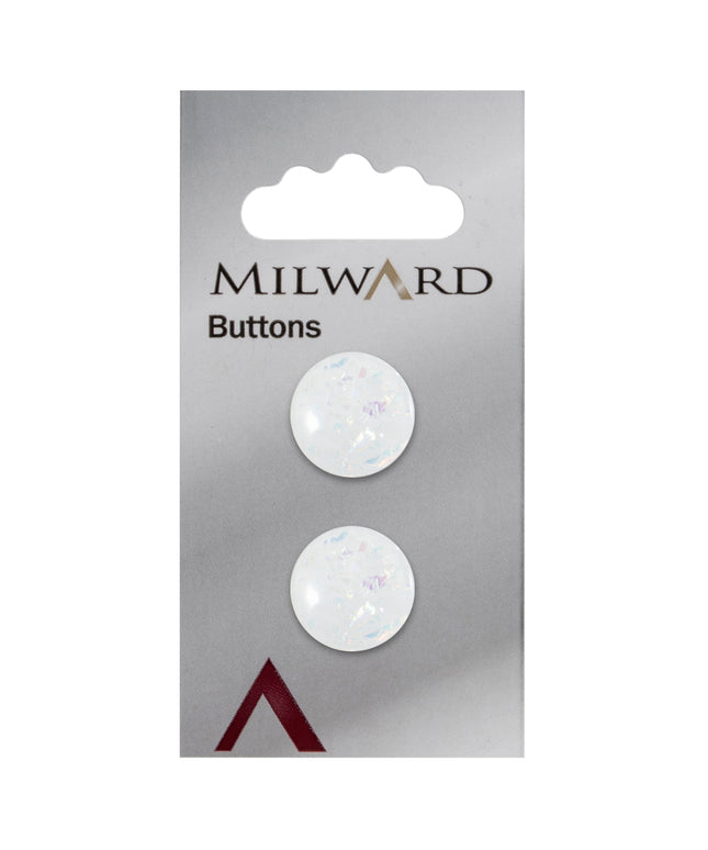 Buttons: Carded: 18mm: Pack of 2: Code E