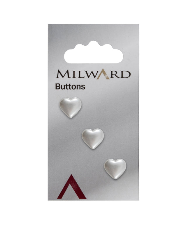 Buttons: Carded: 11mm: Pack of 3: Code E