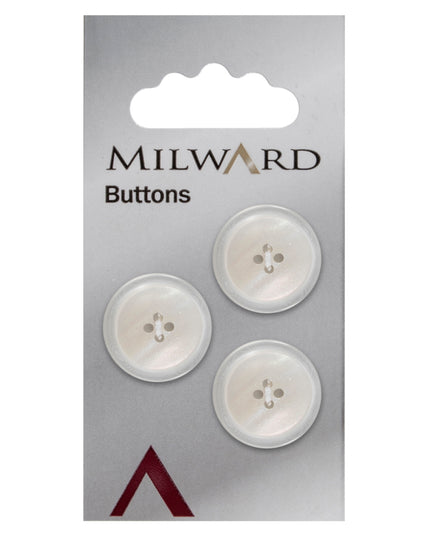 Buttons: Carded: 20mm: Pack of 3: Code G